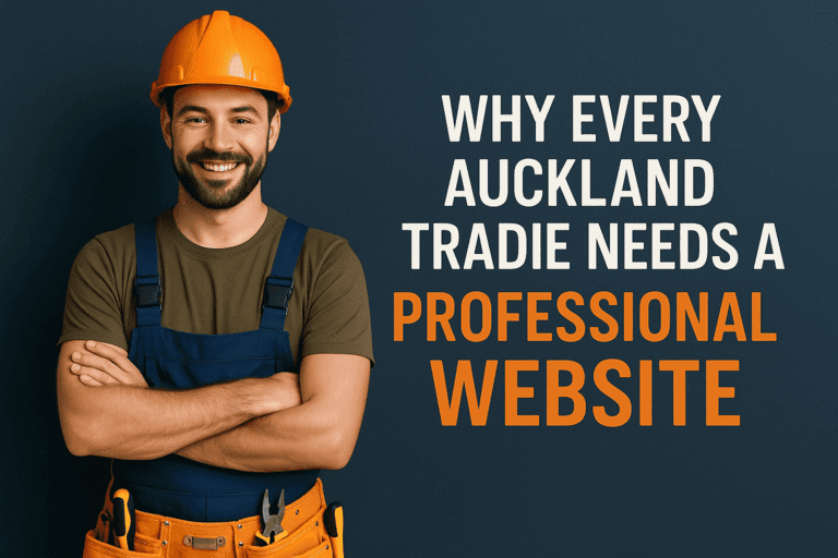 Why Every Auckland Tradie Needs a Professional Website