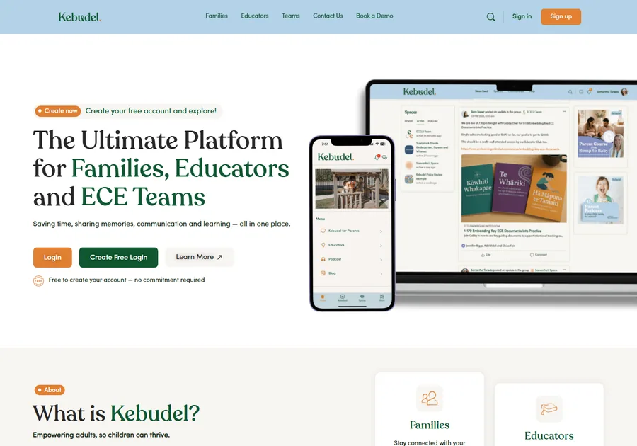 Kebudel website